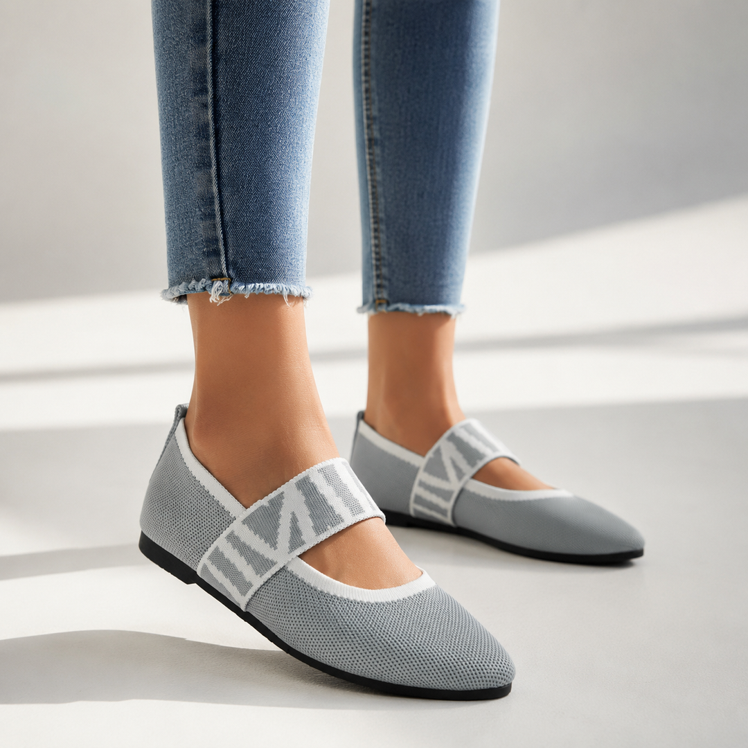 Celeste Knit Flats