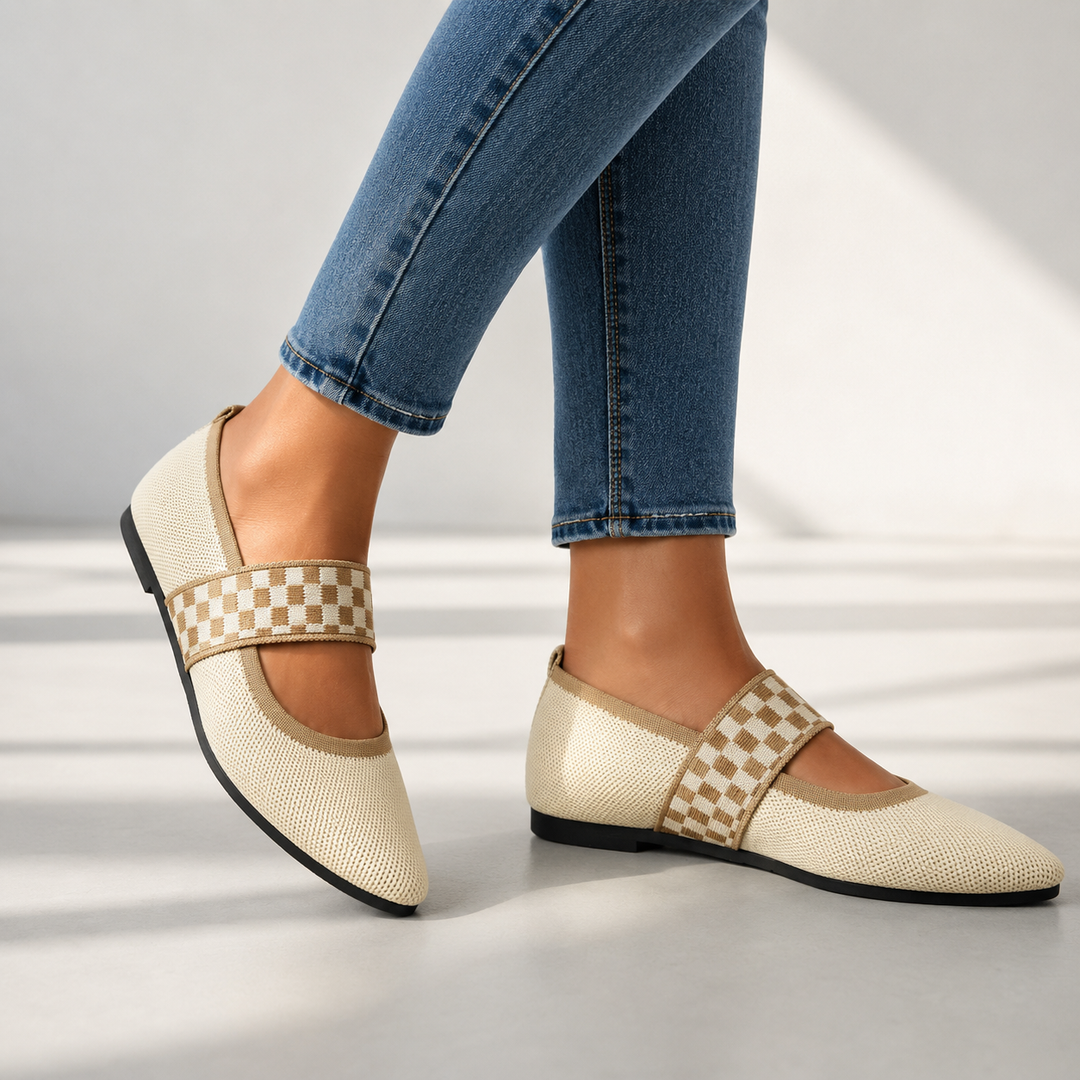 Celeste Knit Flats