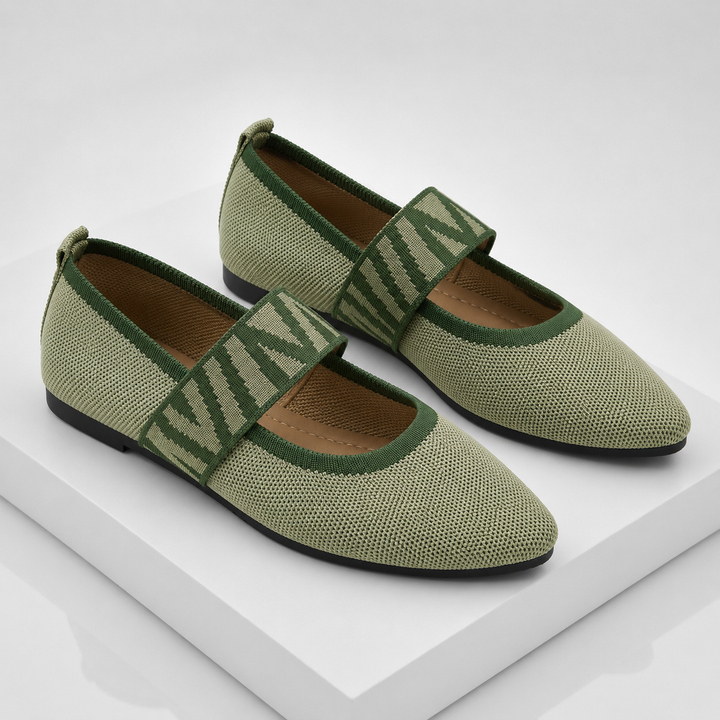 Celeste Knit Flats