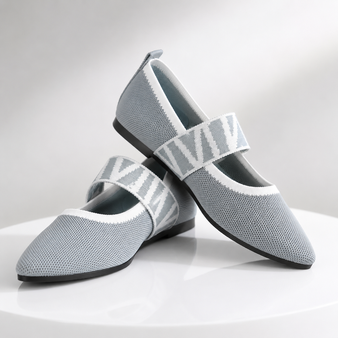 Celeste Knit Flats