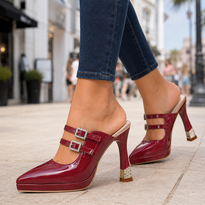 Vittoria Leather Heels