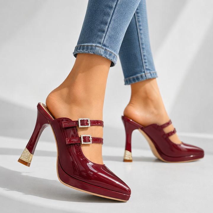 Vittoria Leather Heels