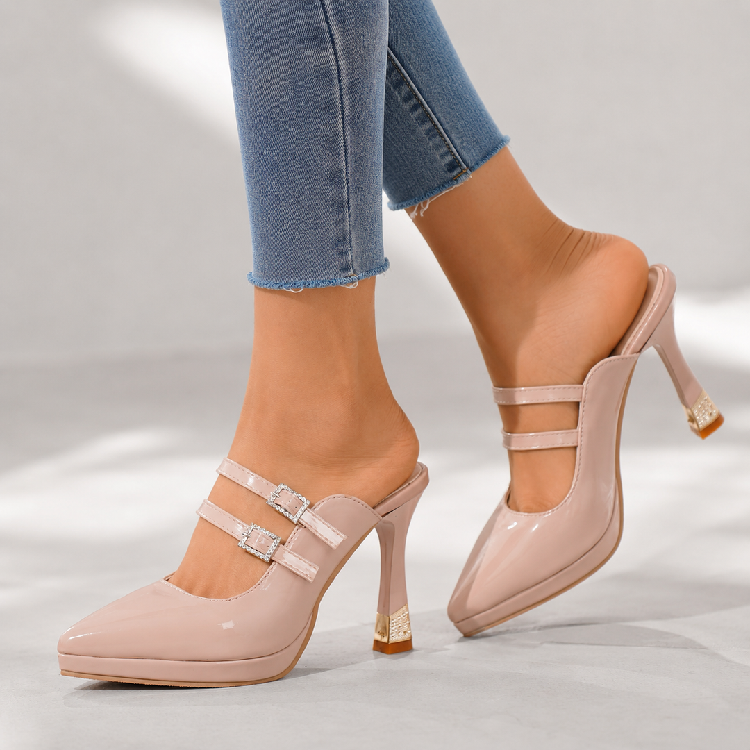 Vittoria Leather Heels