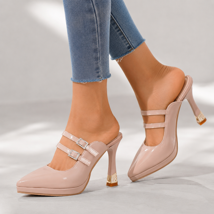 Vittoria Leather Heels