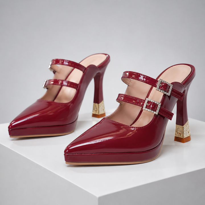 Vittoria Leather Heels