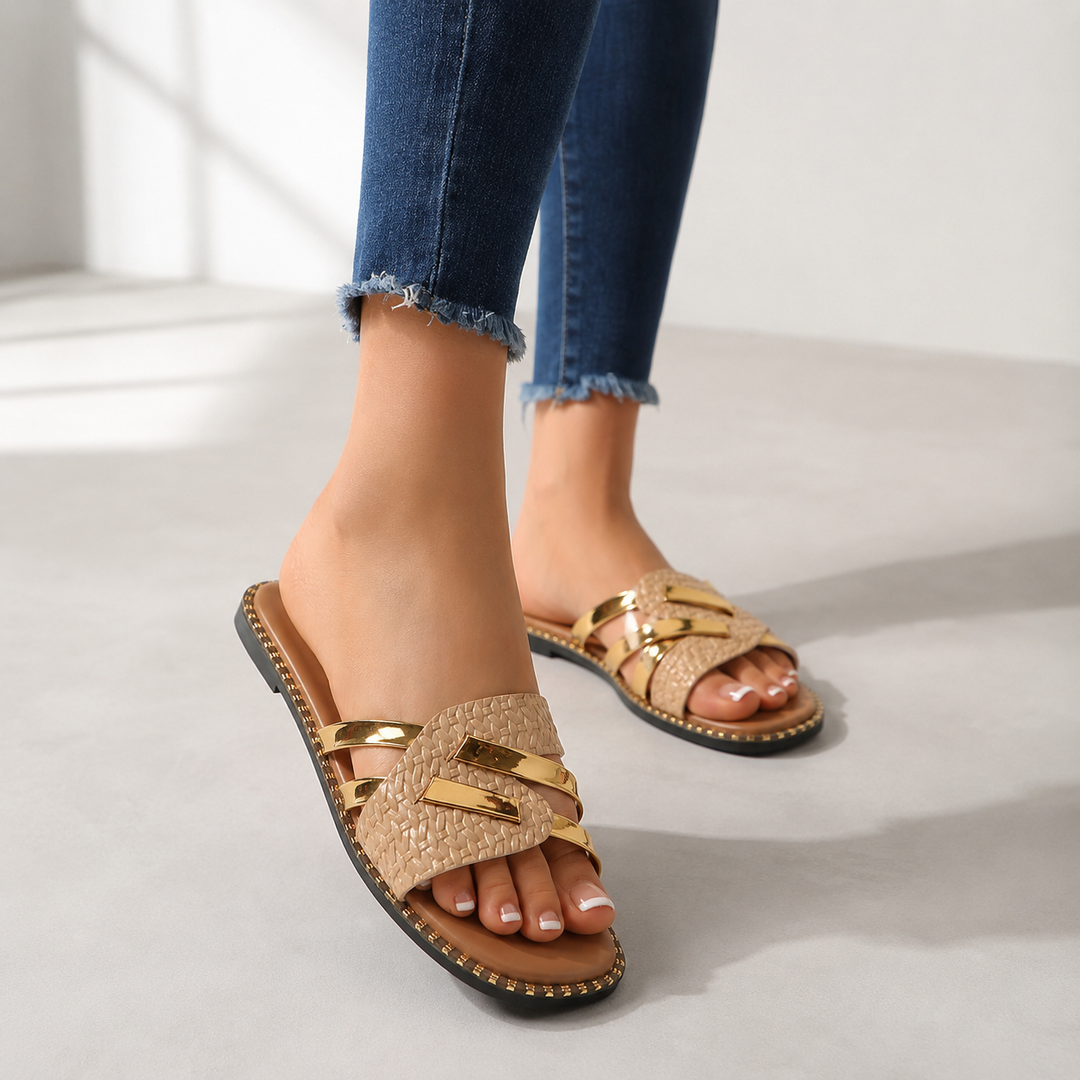 Bellara Metallic Sandals