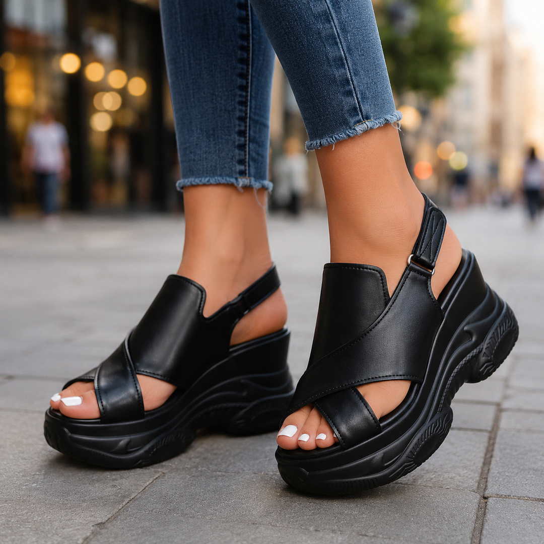 Alora Platform Sandals