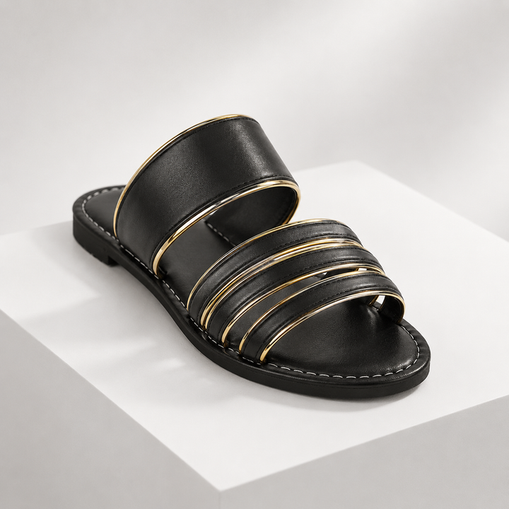 Alina Leather Sandals