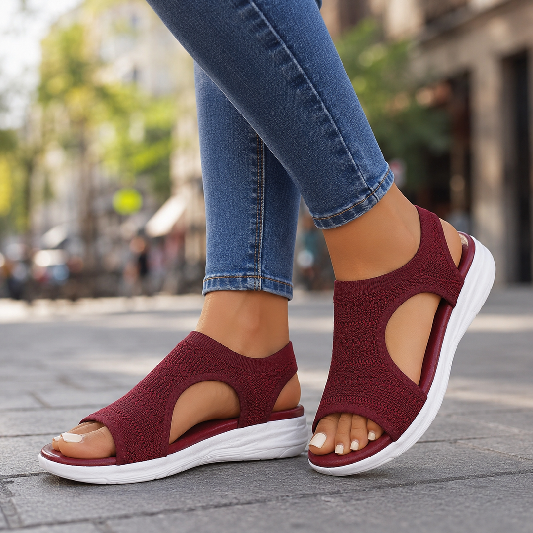 Alora Knit Comfort Sandals