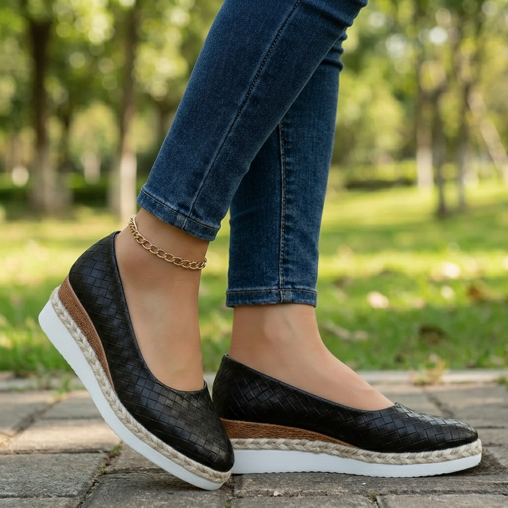 Layla Leather Platforms