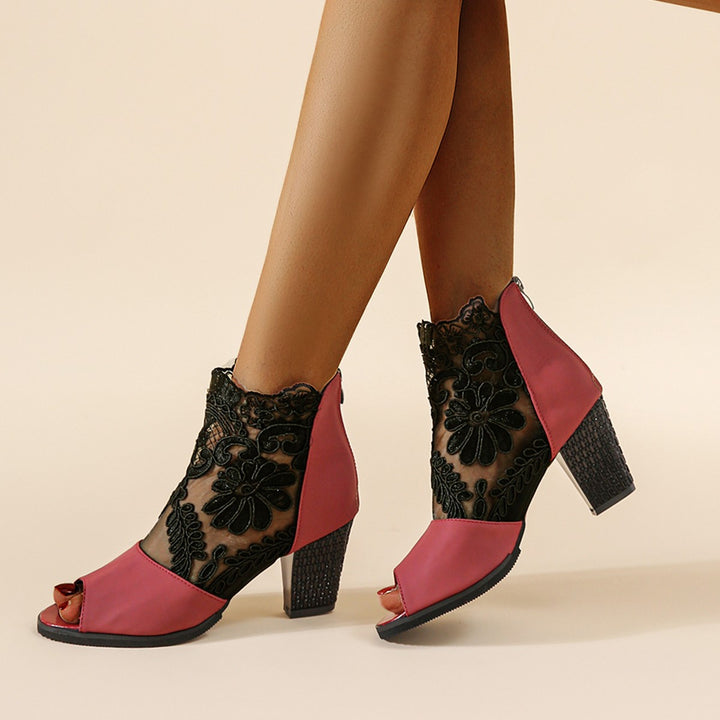 Veloria Laceform Heels