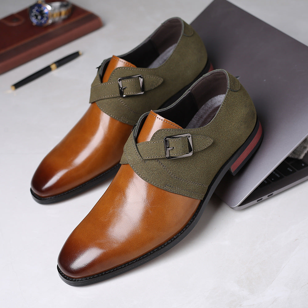 Corvanni Buckle Loafers