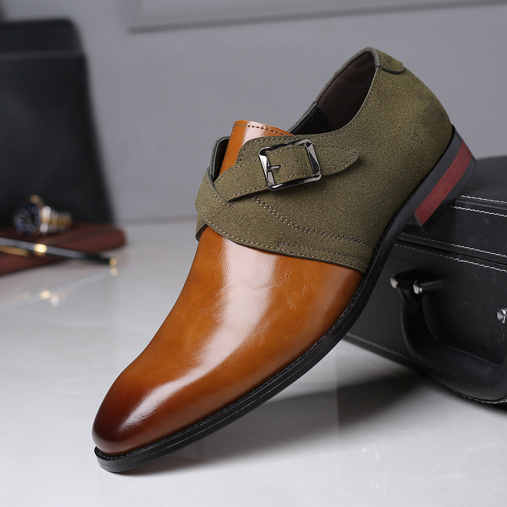Corvanni Buckle Loafers