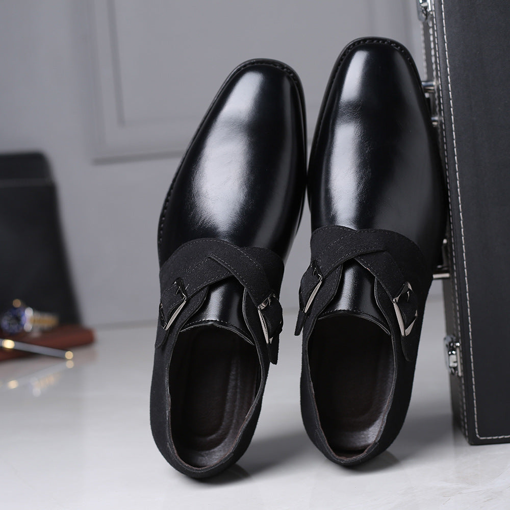 Corvanni Buckle Loafers