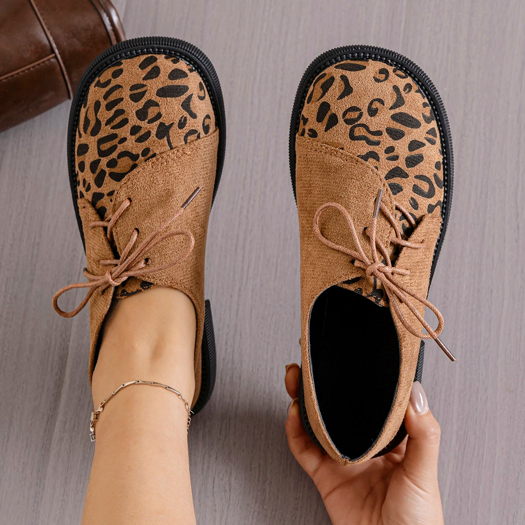 Elwood Lace Suede Flats