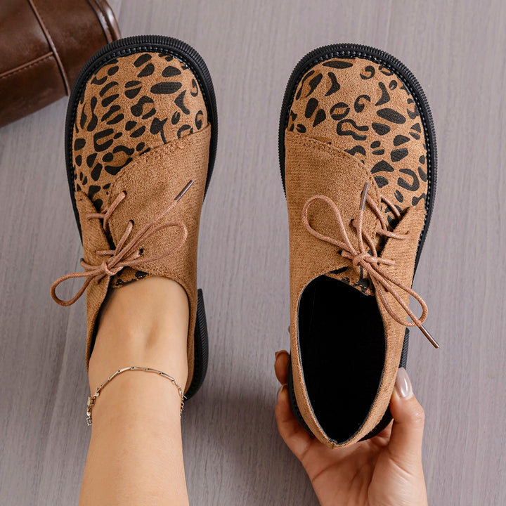 Elwood Lace Suede Flats