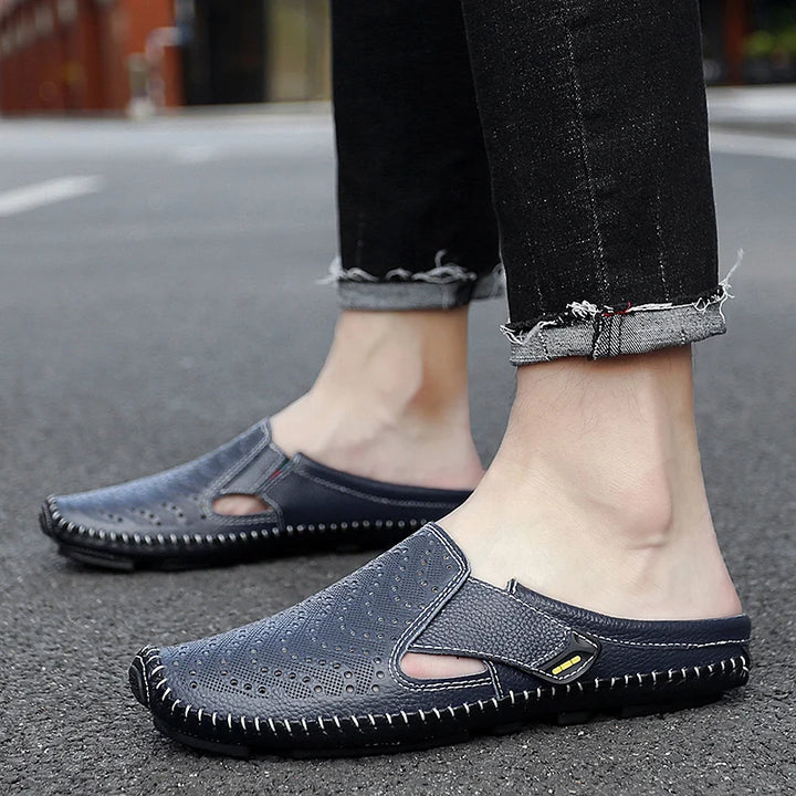 Vercaro Leather Mules