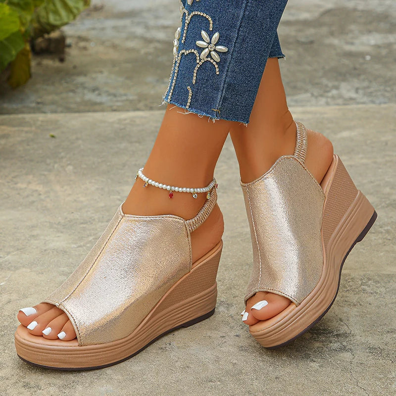 Aurelia Glide Wedges