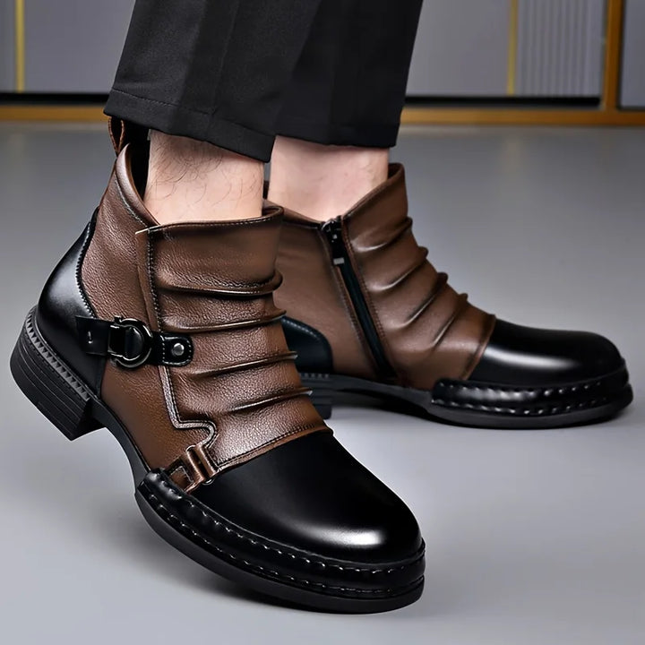 Rovello Buckle Ankle Boots