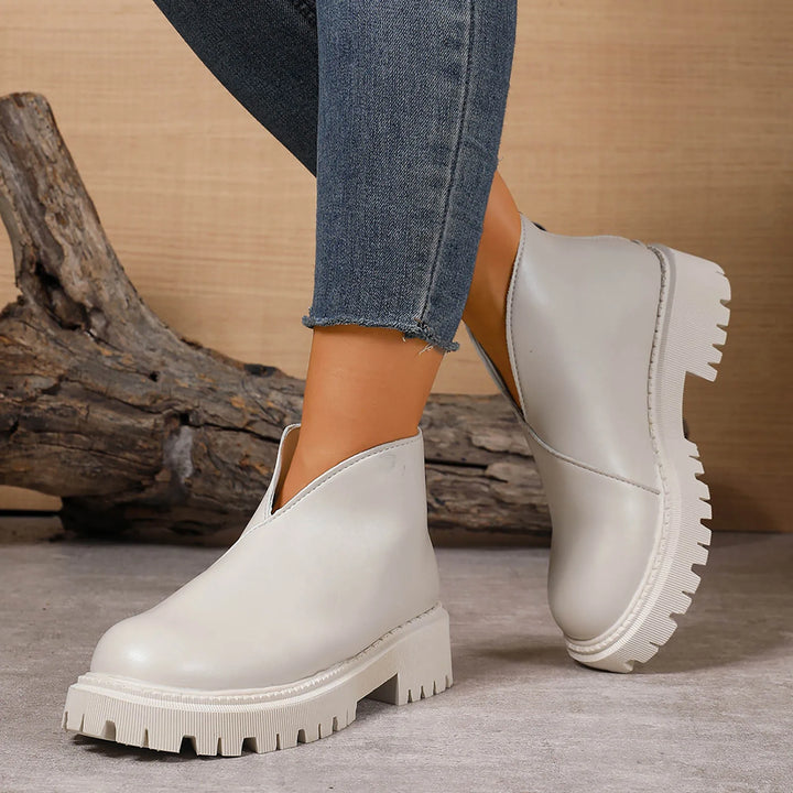 Serenna Leather Lift Platforms