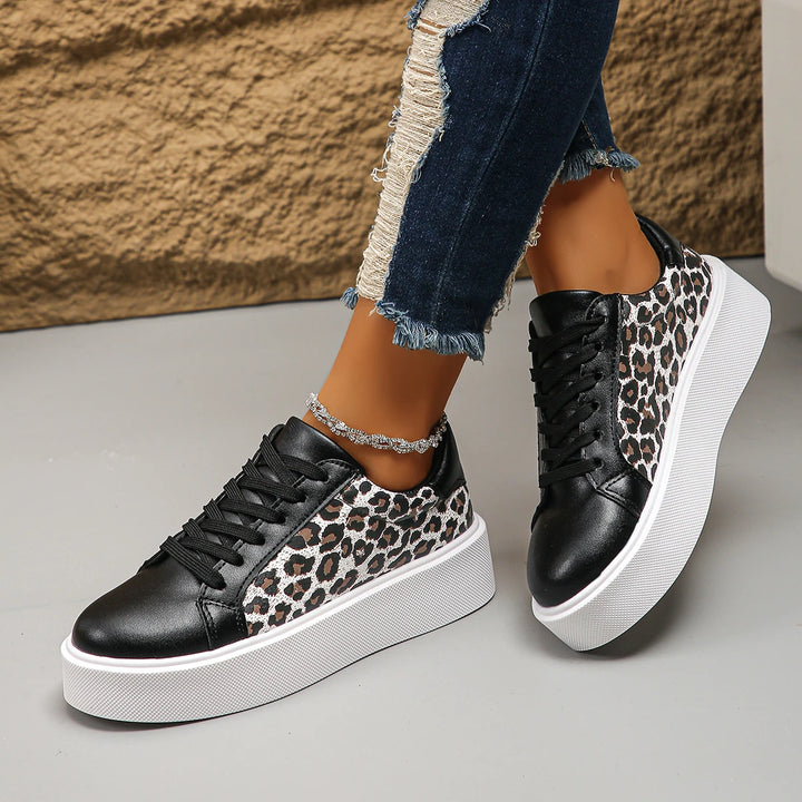 Savina Leopard Sneakers