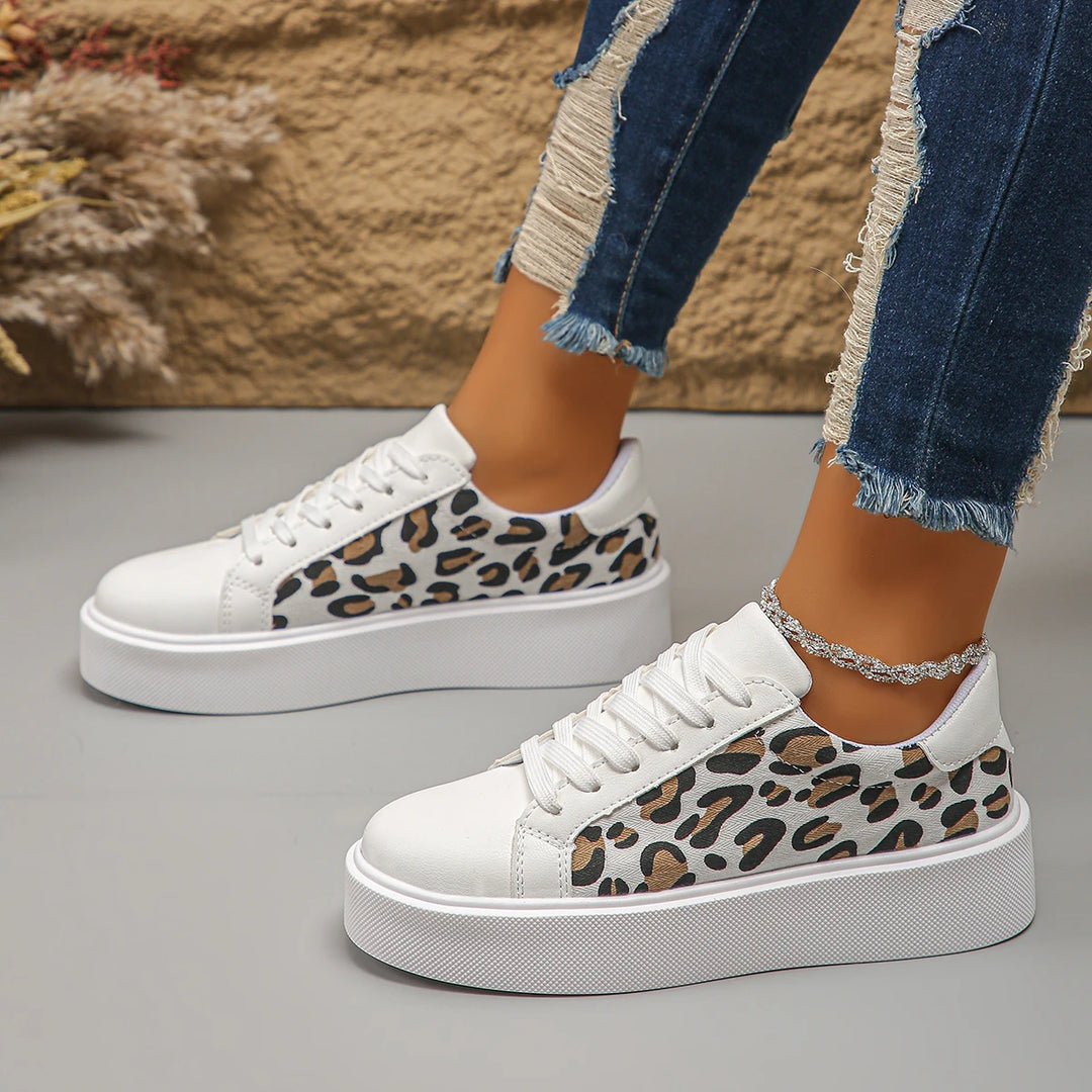 Savina Leopard Sneakers