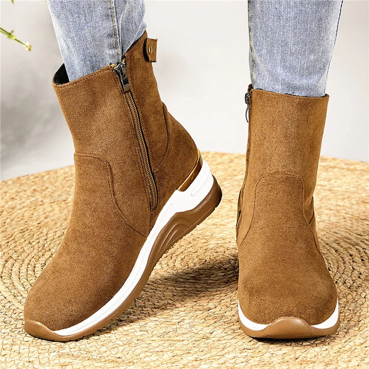 Elara Step Zip Boots