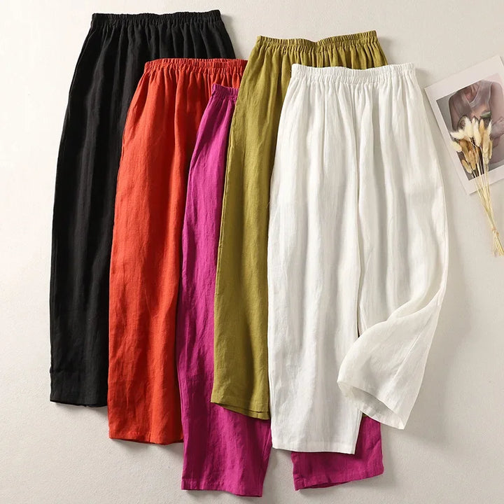 Solenna Linen Trousers