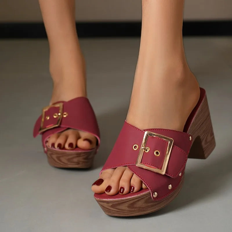 Ravelle Buckleform Heels