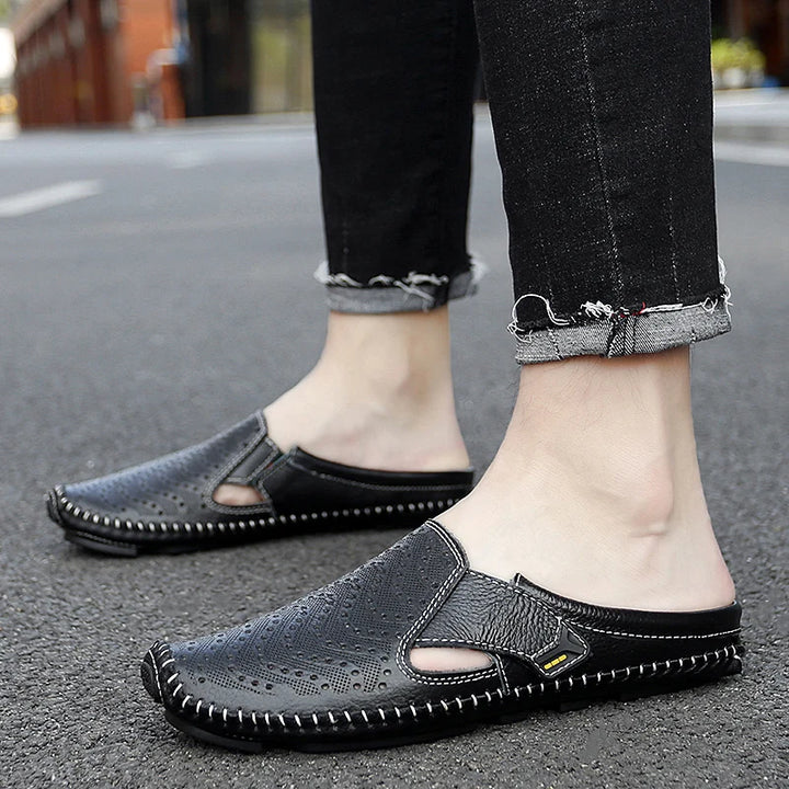 Vercaro Leather Mules