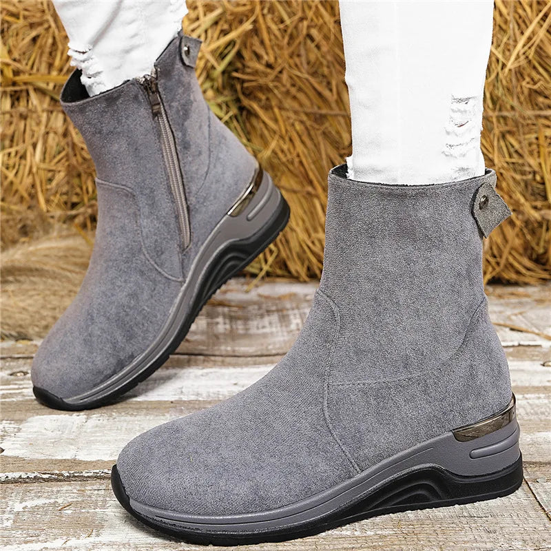 Elara Step Zip Boots