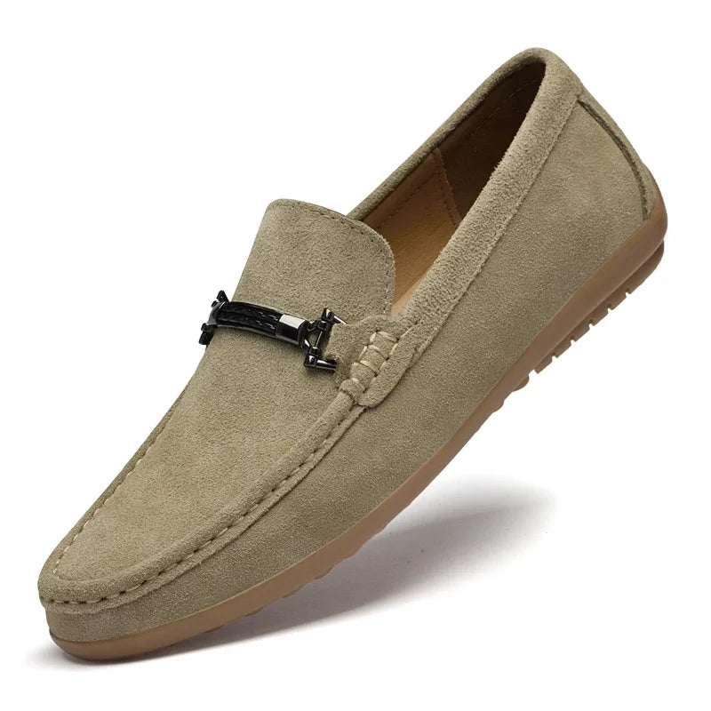 Savaro Suede Loafers