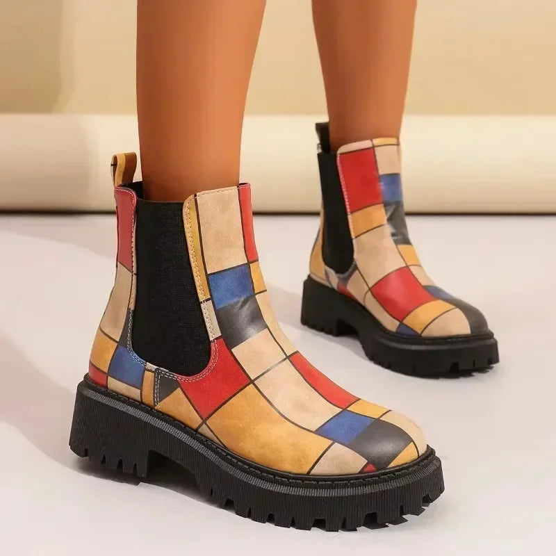 Caldera Patchwork Boots
