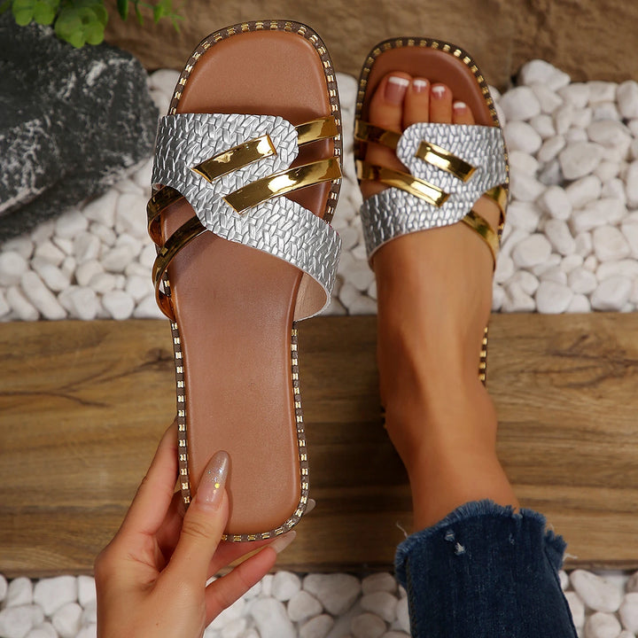 Bellara Metallic Sandals