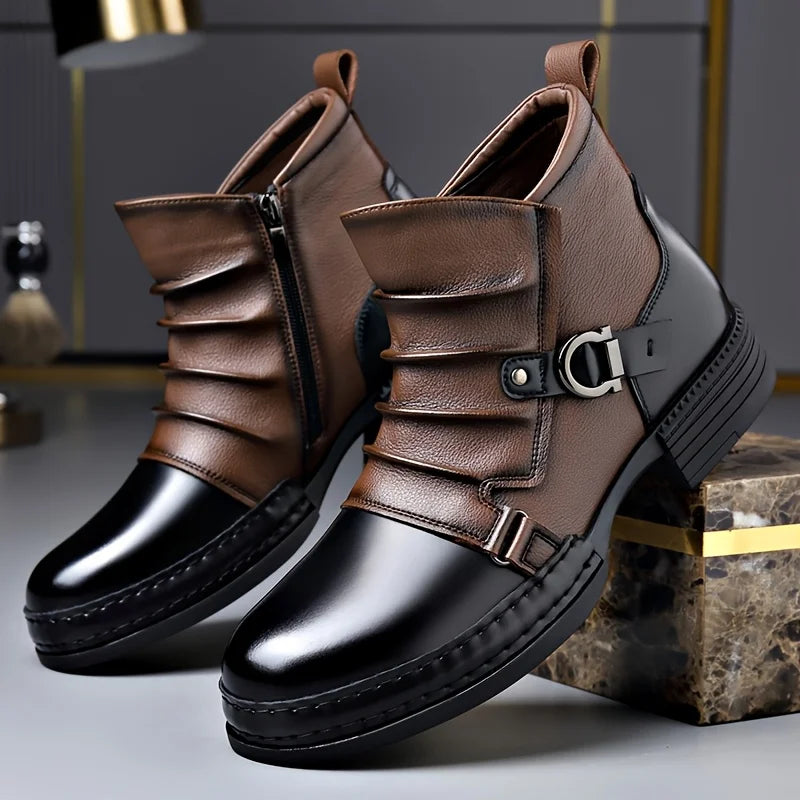 Rovello Buckle Ankle Boots