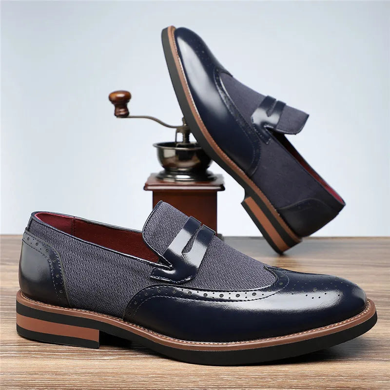 Calviano Brogue Loafers