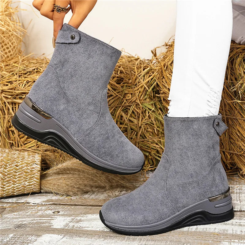 Elara Step Zip Boots