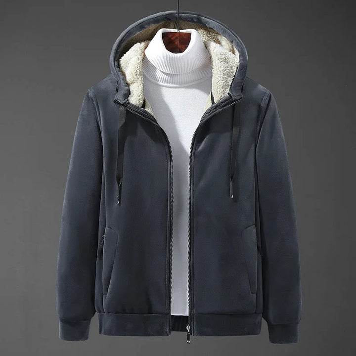 Hollis Sherpa-Lined Hooded Jacket