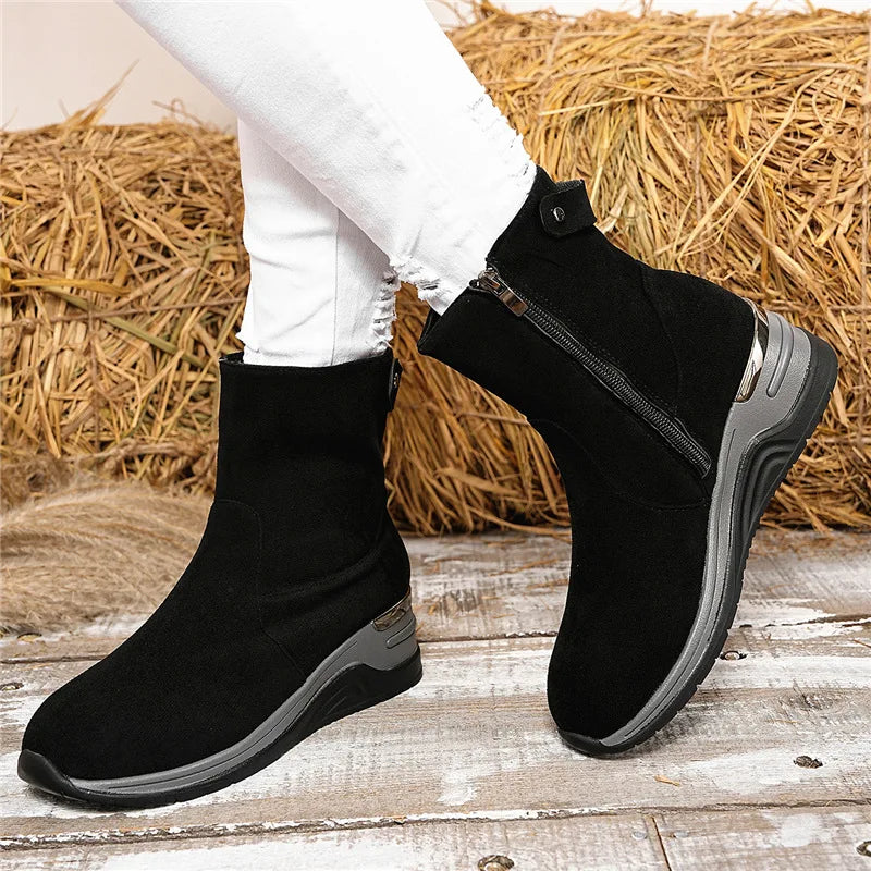 Elara Step Zip Boots