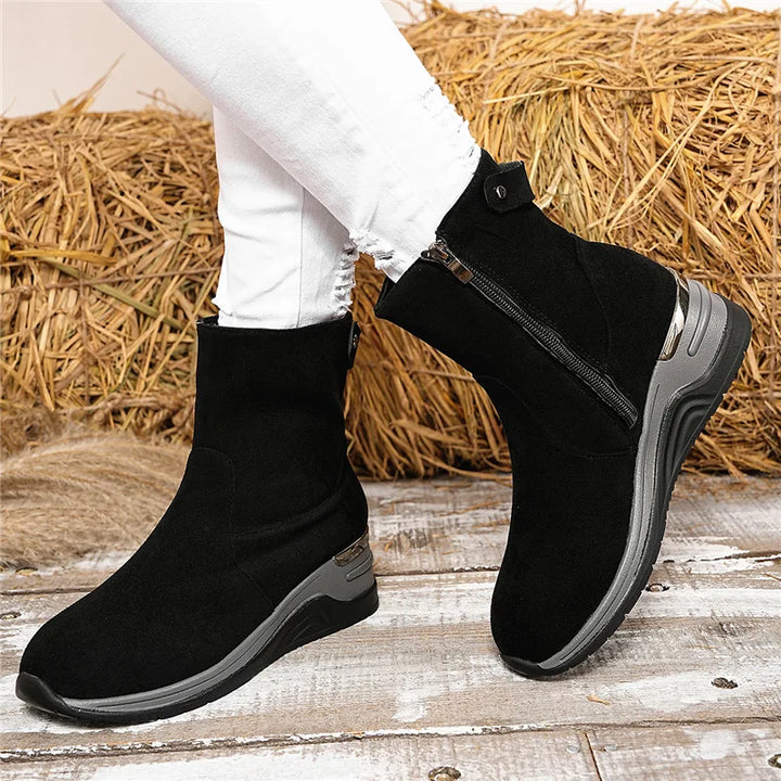 Elara Step Zip Boots
