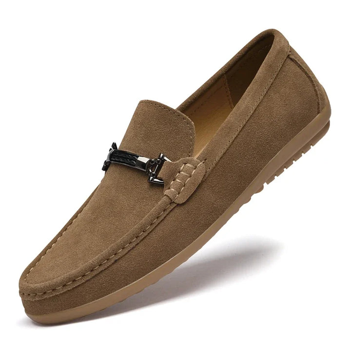 Savaro Suede Loafers