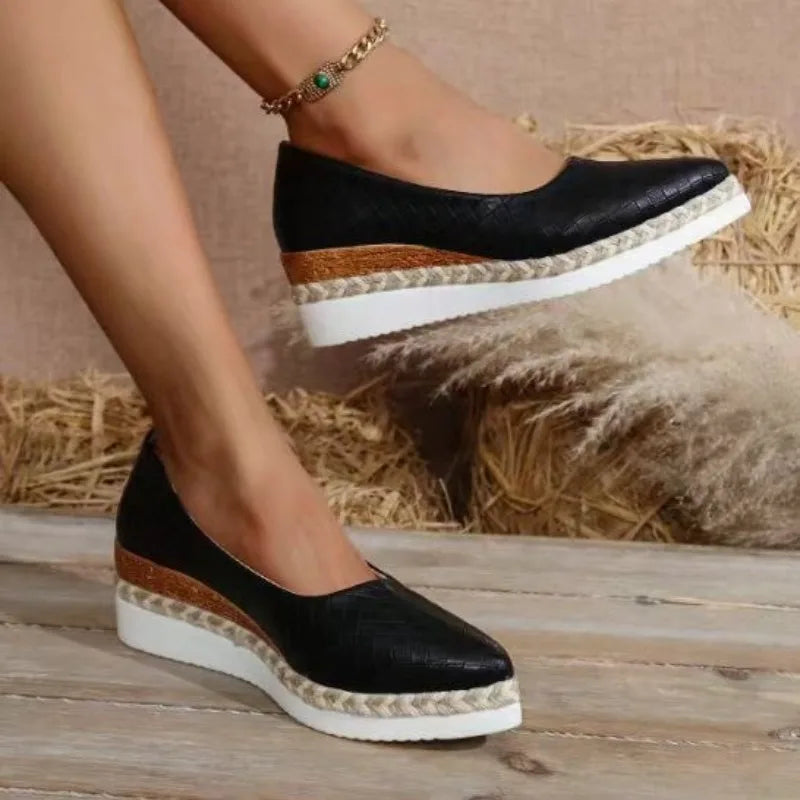 Layla Leather Platforms