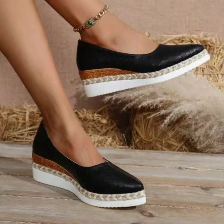 Layla Leather Platforms