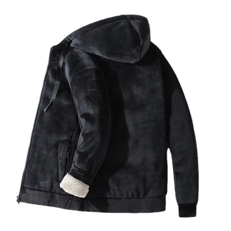 Hollis Sherpa-Lined Hooded Jacket