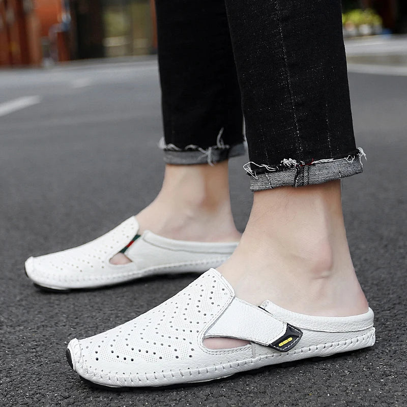 Vercaro Leather Mules