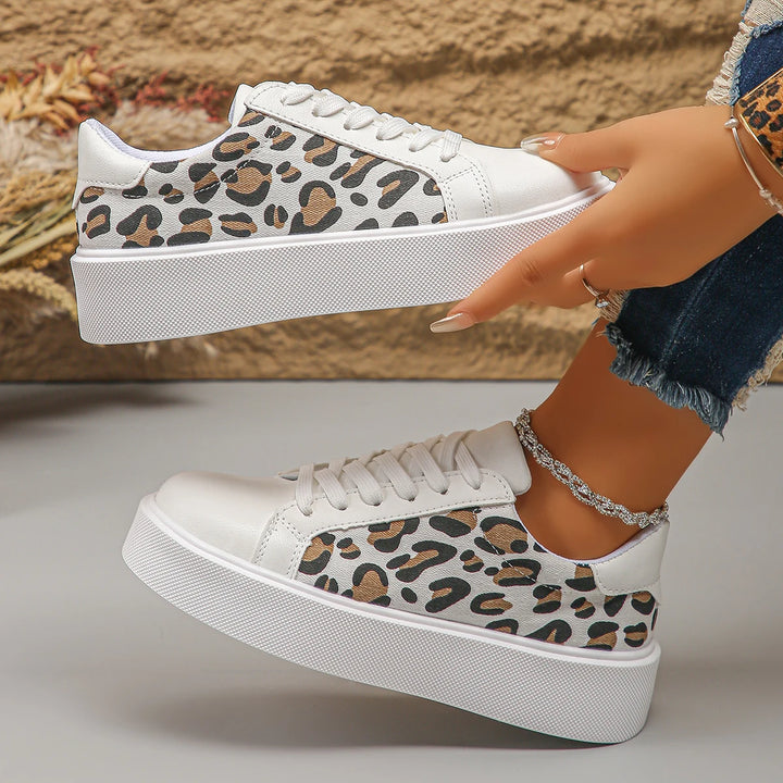 Savina Leopard Sneakers