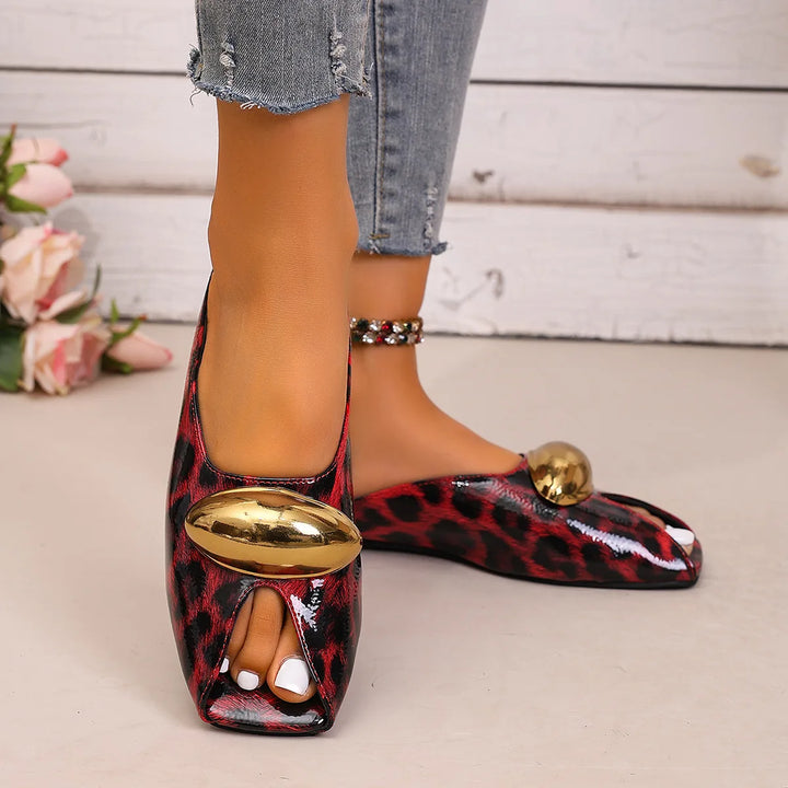 Zarella Leopard Mules
