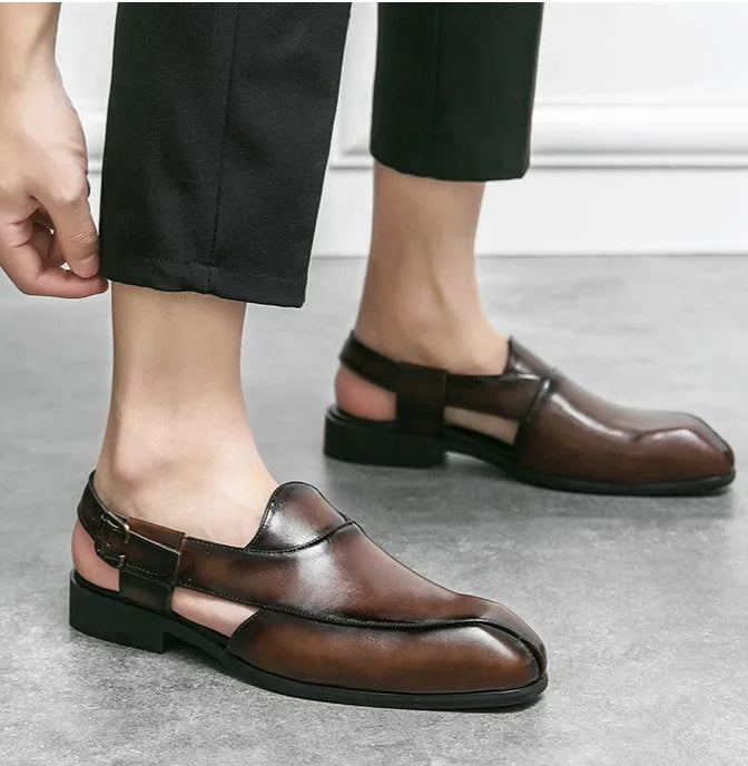 Ravini Slingback Loafers
