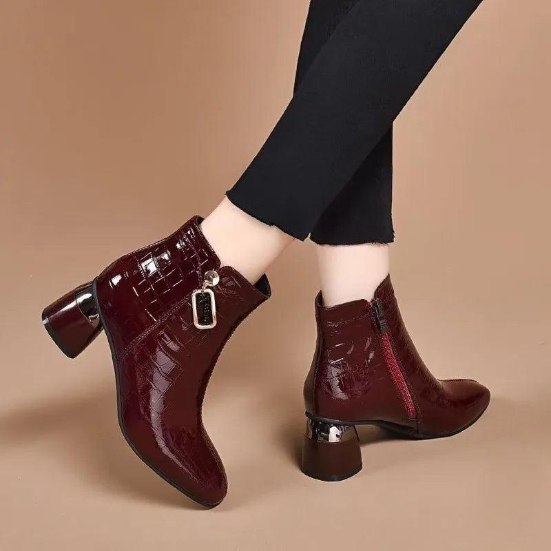 Velmira Leather Boots
