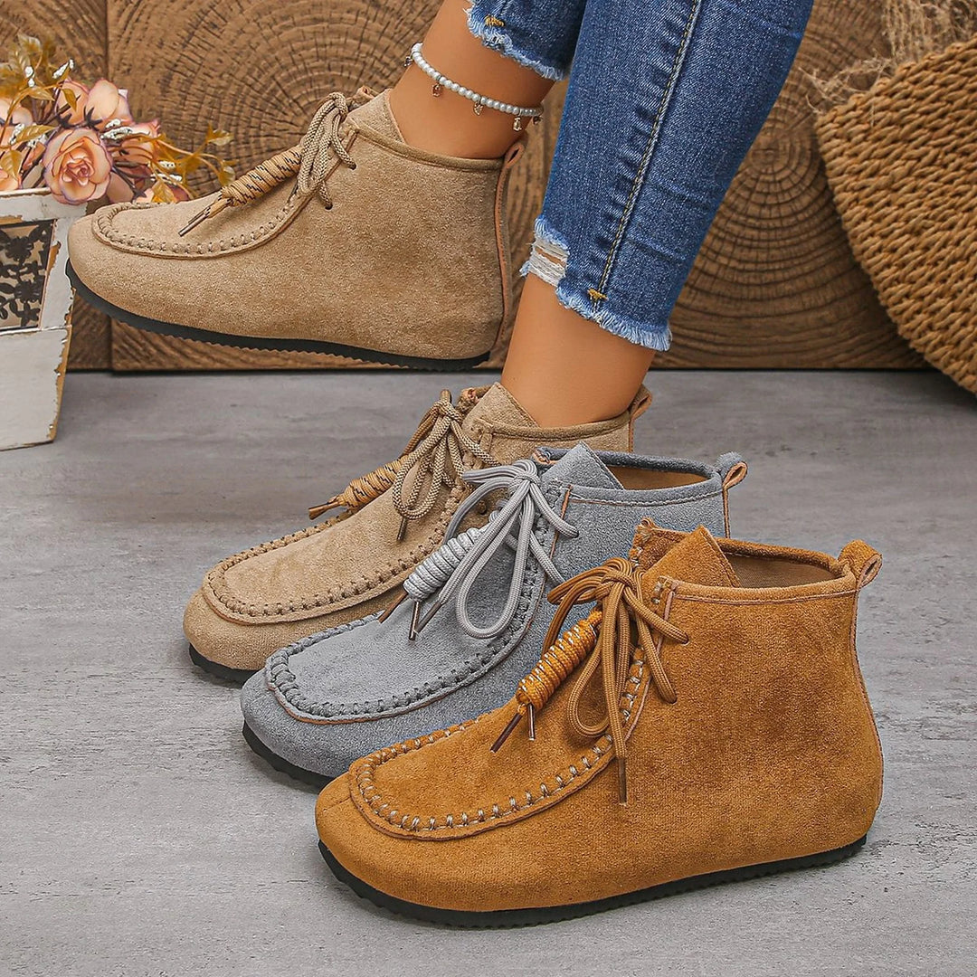 Ardena Suede Lace Boots
